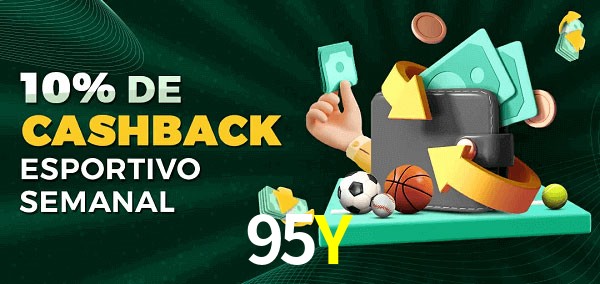 10% de bônus de cashback na 95Y
